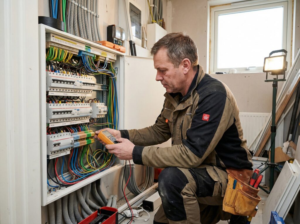 elektriker i Höganäs elcentral